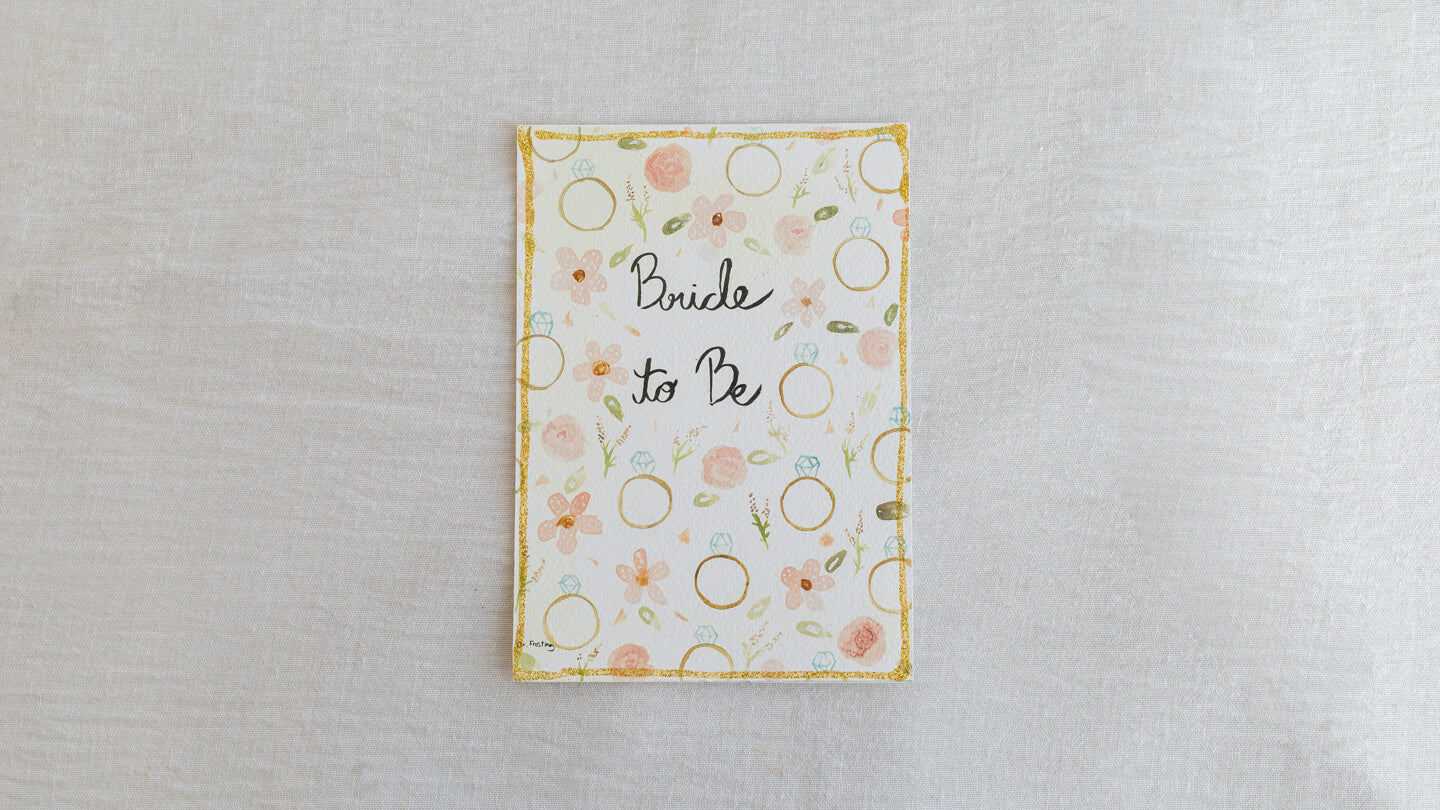כרטיס Bride to be