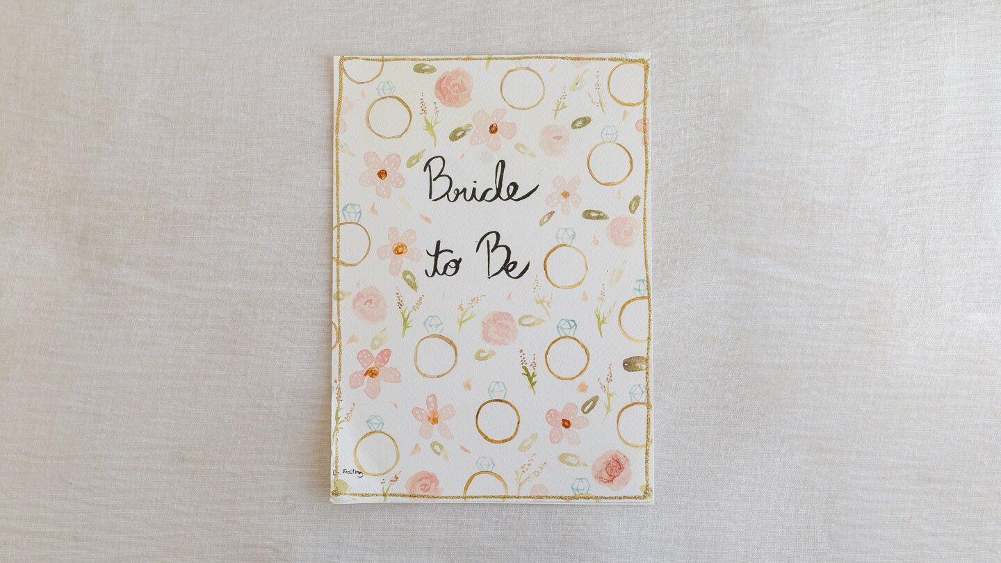 כרטיס Bride to be
